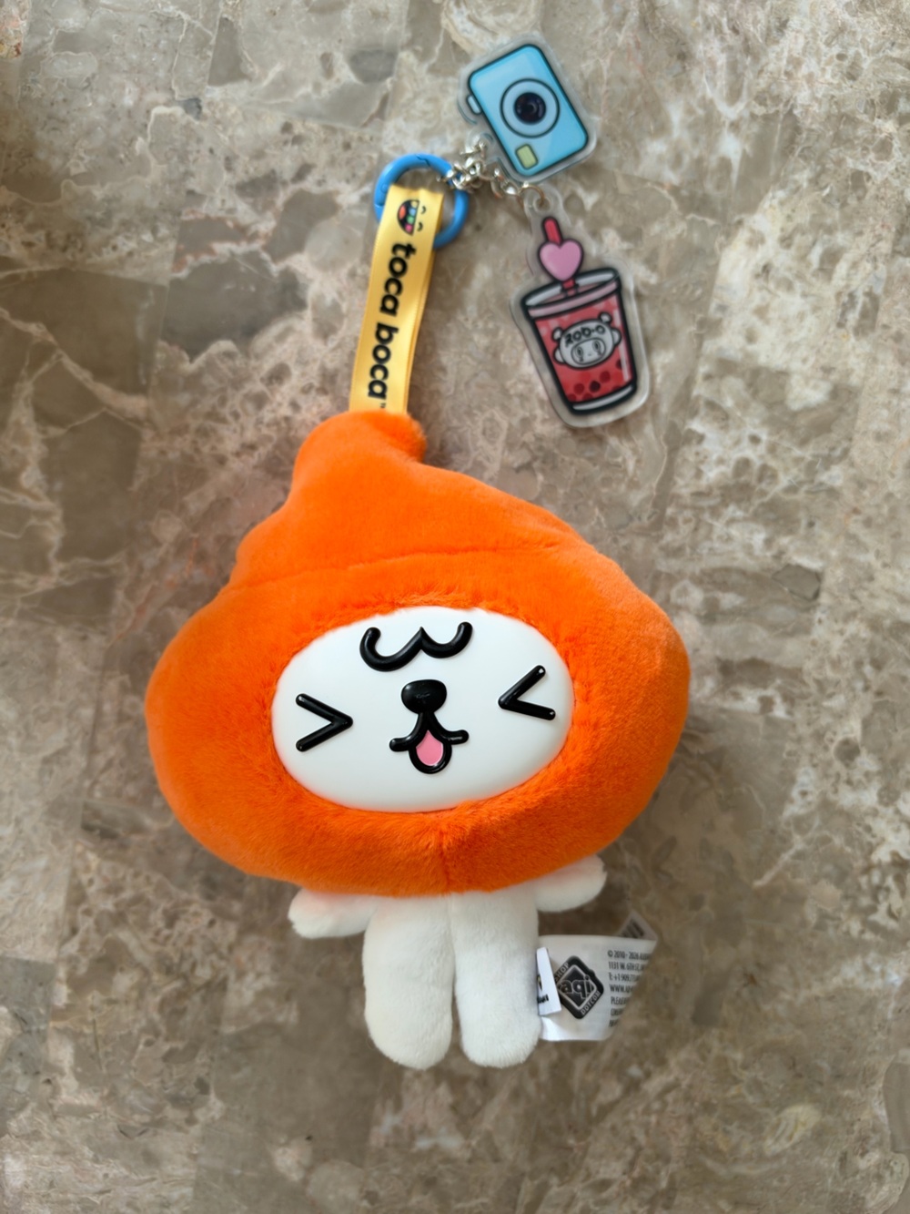 Toca Boca Life Keychain Plush - Poopet Crumpet